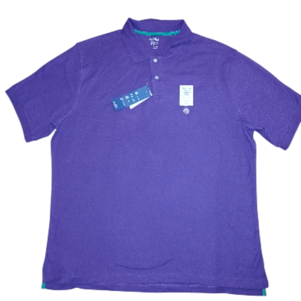 Saddlebred Purple Polo - Big & Tall Size LT